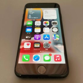 訳あり iphone 7 ブラック 128GB SIMフリー 充電80％