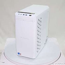 〔展示品〕 G-Tune DGI5G60BC21DNHW3 ホワイト ［Core-i5-14400F／32GB／SSD1TB／GeForce RTX 4060(8GB)／Windows11 Home］