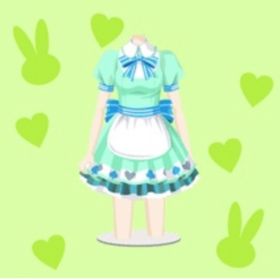 トランプ柄リボンワンピ(ミント) | ガルショのアイテム、RMTの販売・買取一覧