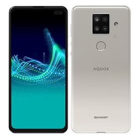 シャープ AQUOS sense4 plus 充電器無し版 (SIMフリー /ホワイト) [SH-M16W] 携帯電話