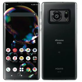 【中古】Cランク【傷や汚れあり】 SIMフリー SH-51B SHARP AQUOS R6 ブラック 利用制限〇(白ロム) 送料無料