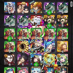 ❗️善逸・オカルン・三途2体・メビウス2体・ナイトメア・ネオ・マギア等強キャラ多数所持❗️ | モンストのアカウントデータ、RMTの販売・買取一覧