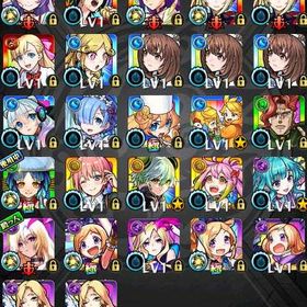 ランク1000↑ オーブ4200↑ メビウス マサムネx2 久遠x3 ラファエルα 限定コラボ多数 | モンストのアカウントデータ、RMTの販売・買取一覧