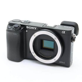 【中古】 《並品》 SONY α6000ボディ ILCE-6000 ブラック 【液晶モニター部品交換/各部点検済】 [ デジタルカメラ ]