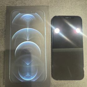 【中古美品】Apple iPhone 12 pro本体 パシフィックブルー箱付き