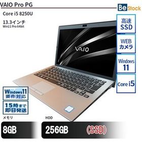 中古 ノートパソコン VAIO VAIO Pro PG VJPG11C11N_S Core i5 メモリ：8GB 256GB Win11 ランクC 動作B 6ヶ月保証