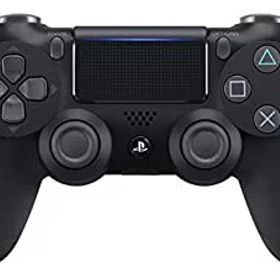 【中古】ワイヤレスコントローラー(DUALSHOCK 4) ジェット・ブラック(CUH-ZCT2J)