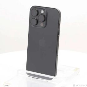 〔中古品〕 iPhone16 Pro 512GB ブラックチタニウム MYN43J／A SIMフリー【276】