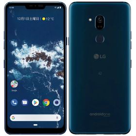 【中古】A+ランク【未使用に近い】 SIMフリー X5-LG LG Android One X5 ブルー 利用制限▲(赤ロム永久保証) 送料無料