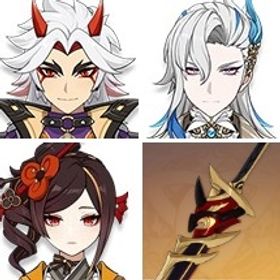 即対応|荒瀧一斗+赤角石塵滅砕+モナ+千織+ヌヴィレット+夢見月瑞希+刻晴|引退垢 | 原神のアカウントデータ、RMTの販売・買取一覧