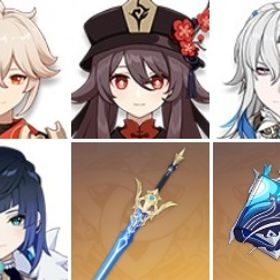 夜蘭+夢見月瑞希+ヌヴィレット1凸+久遠流転の大典+蒼古なる自由への誓い+胡桃+楓原万葉+ディルック | 原神のアカウントデータ、RMTの販売・買取一覧