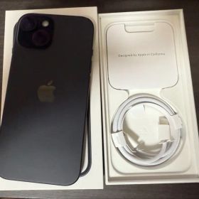 ⚠︎ジャンク品 iPhone 15 ブラック 本体 箱充電ケーブル付き