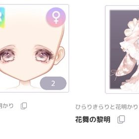 煌梨・目＋花舞の黎明 | ピュアニスタのアイテム、RMTの販売・買取一覧