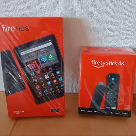 新品 Fire TV Stick 4K + Fire HD8最新版セット