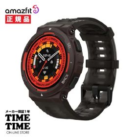 【11日26時まで最大2,000円OFFクーポン！ポイント最大47倍】Amazfit アマズフィットActive Edge ラバブラック スマートウォッチ GPS Alexa搭載 SP170067C205 【安心のメーカー1年保証】