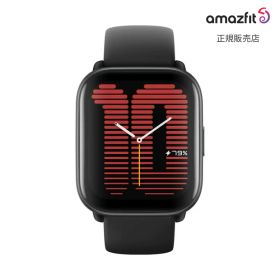 【SS限定！2人に1人100％Pバック】【アマズフィット 国内正規品】 amazfit Active ミッドナイトブラック Active MidnightBlack