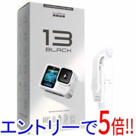 【1日と5.0のつく日、18日はポイント3倍！】【新品(開封のみ)】 GoPro ウェアラブルカメラ HERO13 BLACK ポーラーホワイト版 CHDHX-132-FW