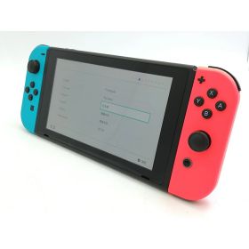 【中古】Nintendo Switch 本体 Joy-Con(L) ネオンブルー/(R) ネオンレッド HAD-S-KABAA 【2019年8月】【大宮東口】保証期間1ヶ月【ランクB】