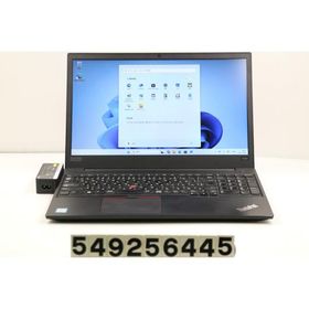 ノートパソコン Lenovo ThinkPad E590 Core i3 8145U 2.1GHz/16GB/256GB(SSD)+1TB/15.6W/FWXGA(1366x768)/Win11