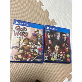 ps4 ソフト 2本セット 龍が如く7 日本神話 GOD WARS ～(家庭用ゲームソフト)