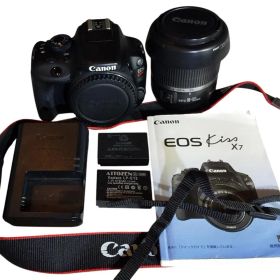 【美品】Canon EOS Kiss X7＋標準ズームレンズセット