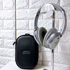 BOSE ボーズ QC35 クワイエットコンフォート シルバー 希少カラー ワイヤレス ヘッドホン 廃盤 おすすめ 人気 オーディオ機器 音響 音楽