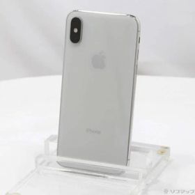 〔中古品〕 iPhoneXS 64GB シルバー MTAX2J／A SIMフリー【344】