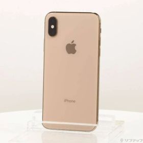 〔中古品〕 iPhoneXS 64GB ゴールド MTAY2J／A SIMフリー【295】