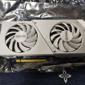 INNO3D GeForce RTX4060ti(8GB) ホワイトカラー