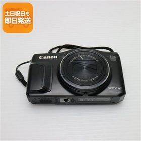 良品中古 PowerShot SX700 HS ブラック 即日発送 デジカメ Canon 本体 あすつく 土日祝発送OK