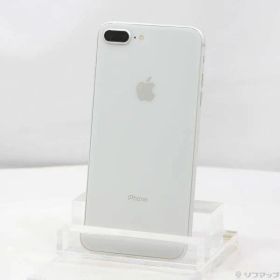 〔中古品〕 iPhone8 Plus 64GB シルバー NQ9L2J／A SIMフリー【352】