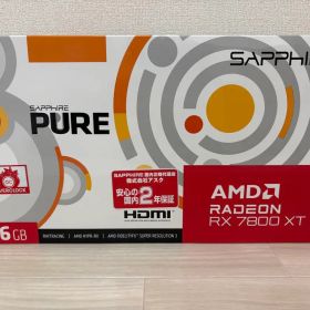 【保証書付】SAPPHIRE PURE Radeon RX 7800 XT