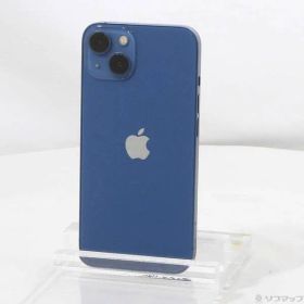 〔中古品〕 iPhone13 128GB ブルー MLNG3J／A SIMフリー【198】