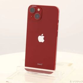 〔中古品〕 iPhone13 256GB プロダクトレッド MLNL3J／A SIMフリー【305】