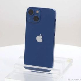 〔中古品〕 iPhone13 mini 128GB ブルー MLJH3J／A SIMフリー【295】