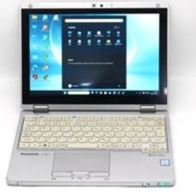 中古 フルHD対応WUXGA タッチ 10.1型 Panasonic Let's Note CF-RZ6RFRVS Windows11 七世代 i5-7Y57 8GB 256GB-SSD カメラ LTE 管:1346s