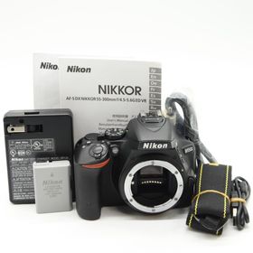 ニコン(Nikon)の■ほぼ新品■D5500 ボディー ブラック 2416万画素 D5500BK(デジタル一眼)
