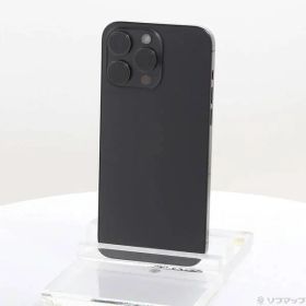 〔中古品〕 iPhone15 Pro Max 1TB ブラックチタニウム MU6Y3J／A SIMフリー【276】