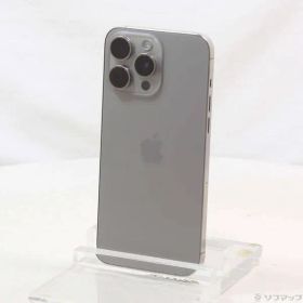 〔中古品〕 iPhone15 Pro Max 256GB ナチュラルチタニウム MU6R3J／A SIMフリー【348】