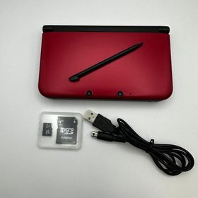 ニンテンドー3DS LL レッド×ブラック 本体 中古