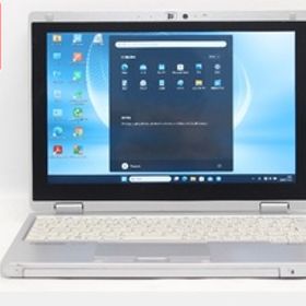 中古 フルHD対応WUXGA タッチ 10.1型 Panasonic Let's Note CF-RZ6 Windows11 七世代 i5-7y57 8GB 128GB-SSD カメラ LTE Office 管:0943r