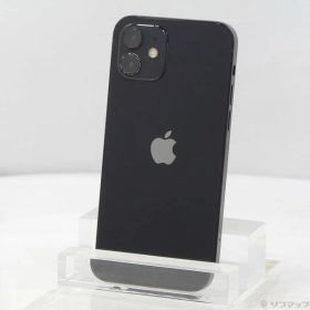 〔中古品〕 iPhone12 128GB ブラック MGHU3J／A SIMフリー【258】