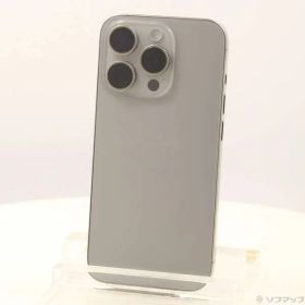 〔中古品〕 iPhone15 Pro 256GB ナチュラルチタニウム MTUF3J／A SIMフリー【258】