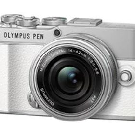 ★OLYMPUS / オリンパス OLYMPUS PEN E-P7 14-42mm EZレンズキット [ホワイト]【デジタル一眼カメラ】【送料無料】