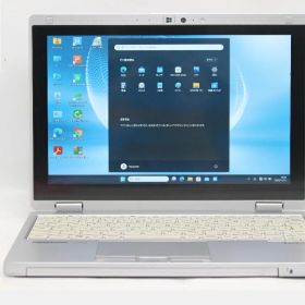 訳有 フルHD対応WUXGA タッチ 10.1インチ Panasonic Let's Note CF-RZ6RFRVS Windows11 七世代Core i5-7y57 8GB 爆速256GB-SSD カメラ LTE 無線 リカバリ Office付き Win11【中古ノートパソコン 中古PC】送料無料 あす楽対応 即日発送（Windows10も対応可能 Win10）