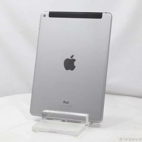 【中古】Apple(アップル) iPad Air 2 16GB スペースグレイ MGGX2J／A au 【297-ud】