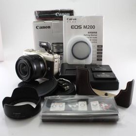 【中古】キヤノン ミラーレスカメラ EOS M200 リミテッドゴールドキット EOSM200LIMITEDGOLDKIT