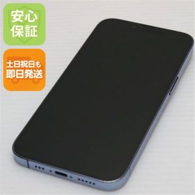 アイフォーン(iPhone)の超美品 SIMフリー iPhone13 Pro 128GB シエラブルー M999(スマートフォン本体)