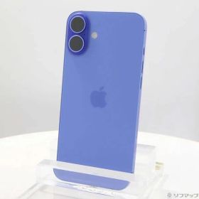 〔中古品〕 iPhone16 Plus 128GB ウルトラマリン MXVE3J／A SIMフリー【344】