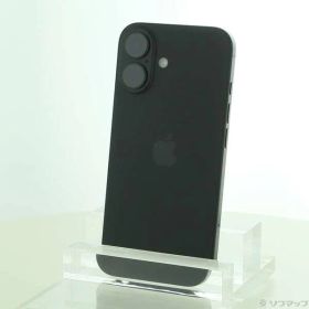 〔中古品〕 iPhone16 256GB ブラック MYDW3J／A SIMフリー【349】